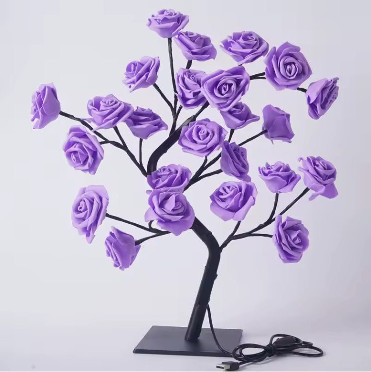 Purple Rose Tree