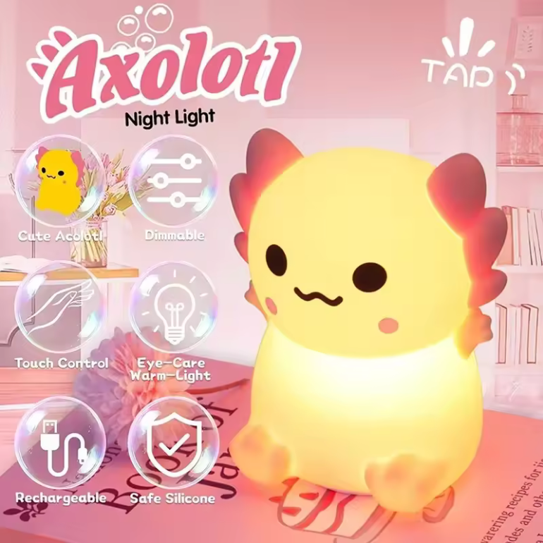 Cuttie Wootie Sit Up Axolotl