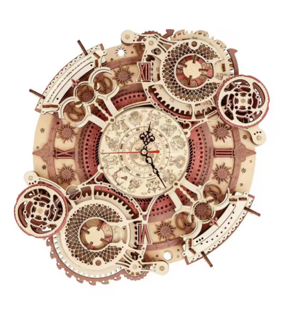 DIY Rolex Wooden Puzzle Clock