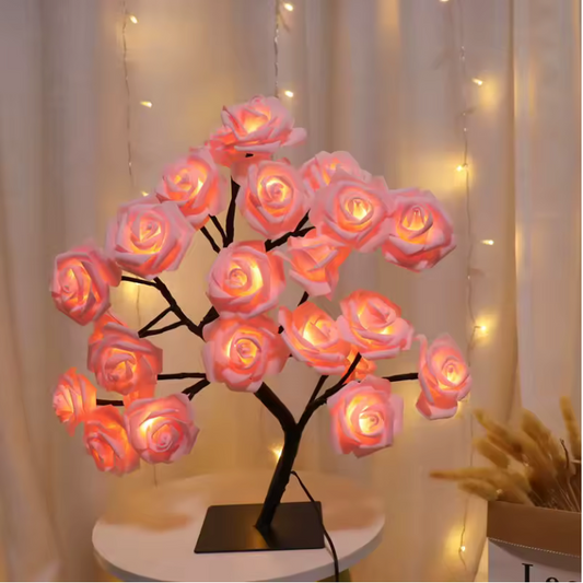 Pink Rose Tree