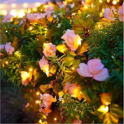 Rose Vine with Leaves