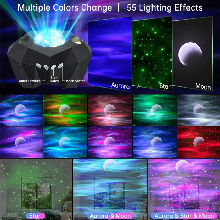 Galaxy Star Projector – Northern Lights