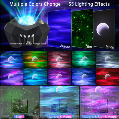 Galaxy Star Projector – Northern Lights