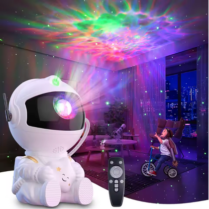 Rocket Astronaut Galaxy Projector