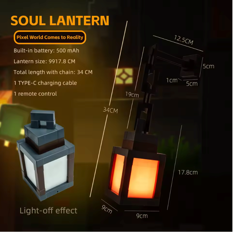 Minecraft Hanging Lantern