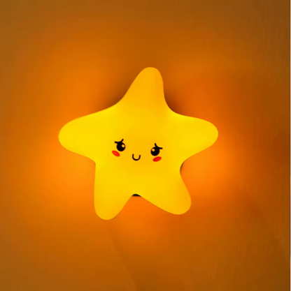 Cuttie Wootie Wall Moon, Star and Clouds