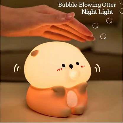 Cuttie Wootie Bubble-Blowing Otter