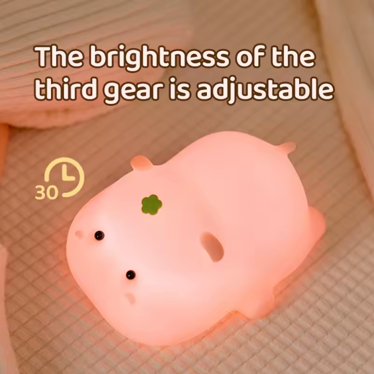 Cuttie Wootie Pink Hippo
