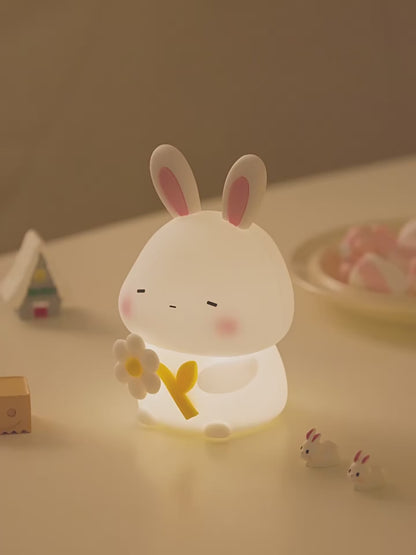 Cuttie Wootie Bunny with Flower