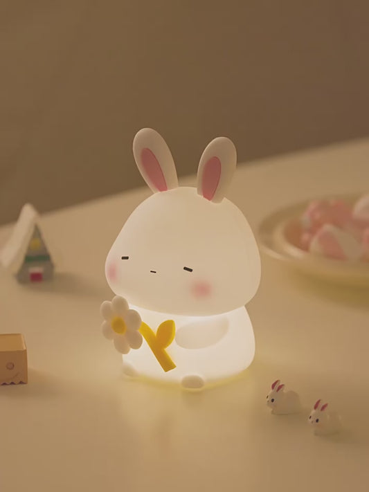 Cuttie Wootie Bunny with Flower