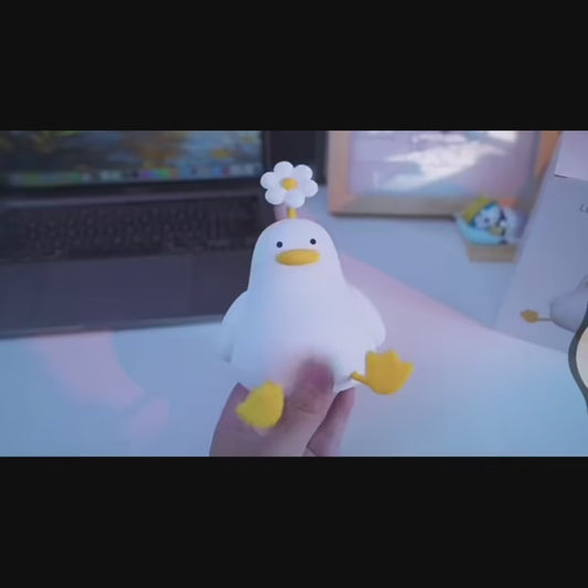 Cuttie Wootie Duck and Flower