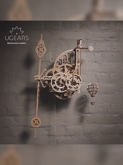 DIY Cirque Du Soleil Wooden Puzzle Clock